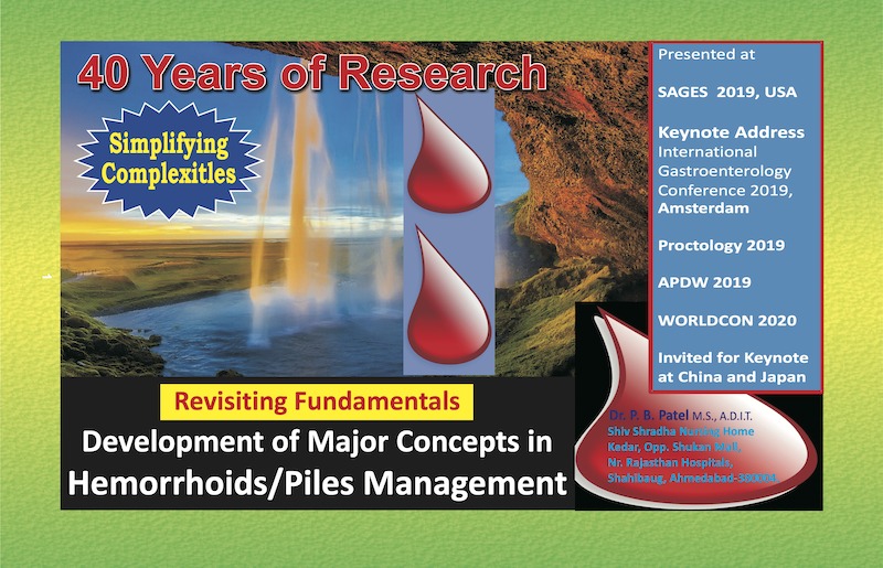 Development of Major Concepts in hemorrhoid Managements