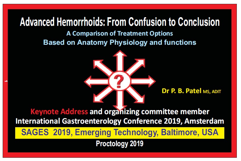Advanced Hemorrhoids: From Confusion to Conclusion